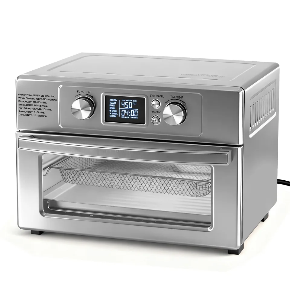 22-liter 1800-watt Electric Air Fryer Oven, Equipped With 6 Stainless Steel Heating Elements, And Capable Of Setting A Temperature Of view 2