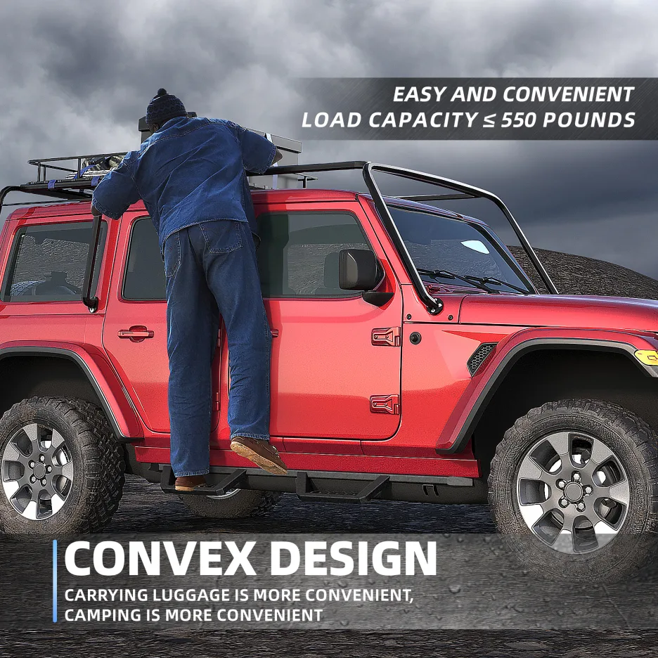 Running Boards For 18-26 Wrangler JL view 4