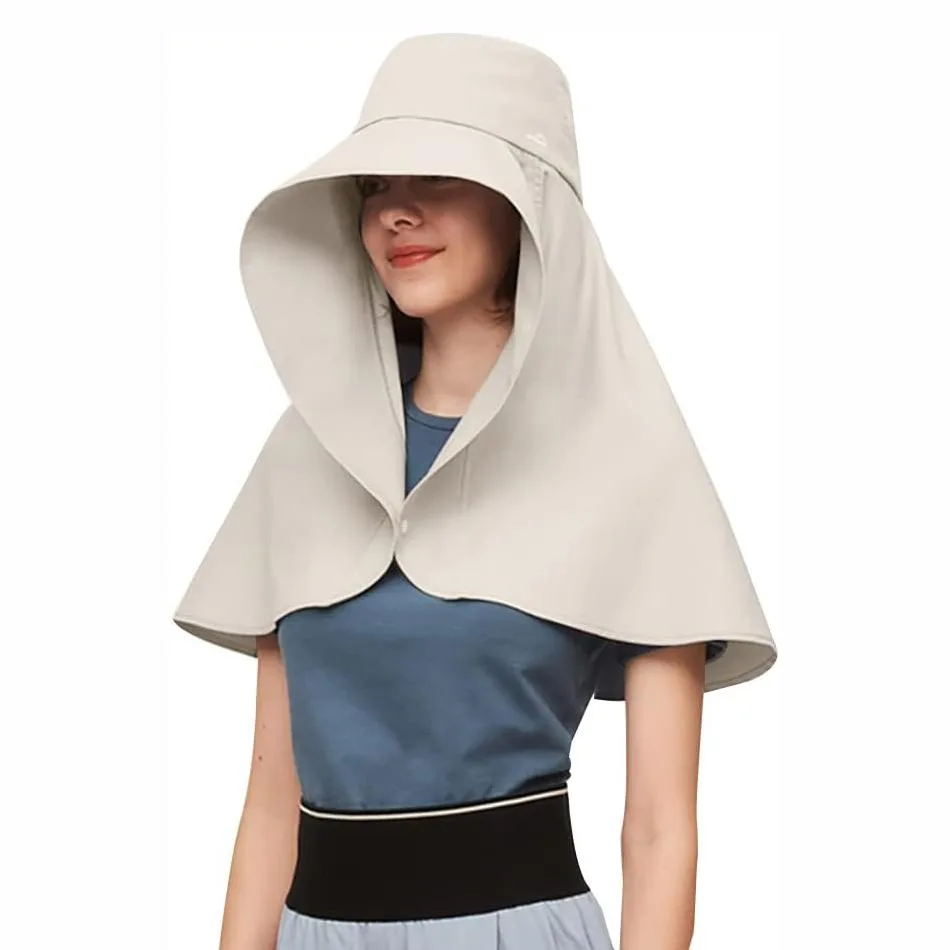 Beach Sun Hat, Neck UV Protection Sun Hat view 3