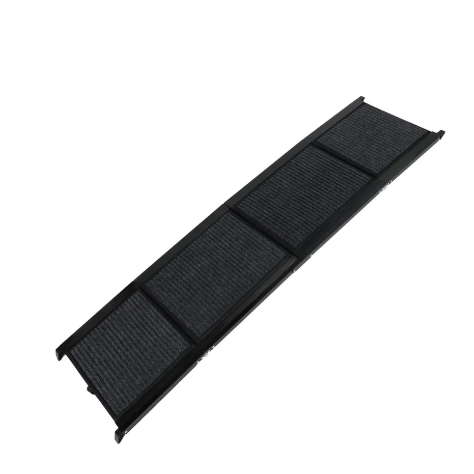 Dog Ramp For Car 71inch Long & 19.3inch Wide Portable Dog Ramps For Large Dogs With Non-Slip Rug Surface Dog Car Ramp For SUV Car & Truck view 8