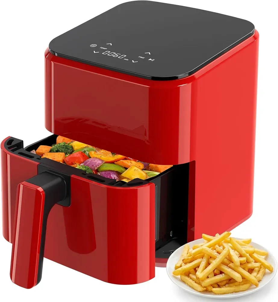 3.17 QT Digital Air Fryer, A Small Air Fryer With A PP Touch Panel, With A Maximum Temperature Of 400 Degrees Fahrenheit. view 3