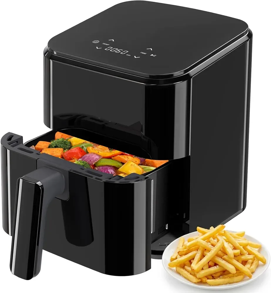 3.17 QT Digital Air Fryer, A Small Air Fryer With A PP Touch Panel, With A Maximum Temperature Of 400 Degrees Fahrenheit. view 2