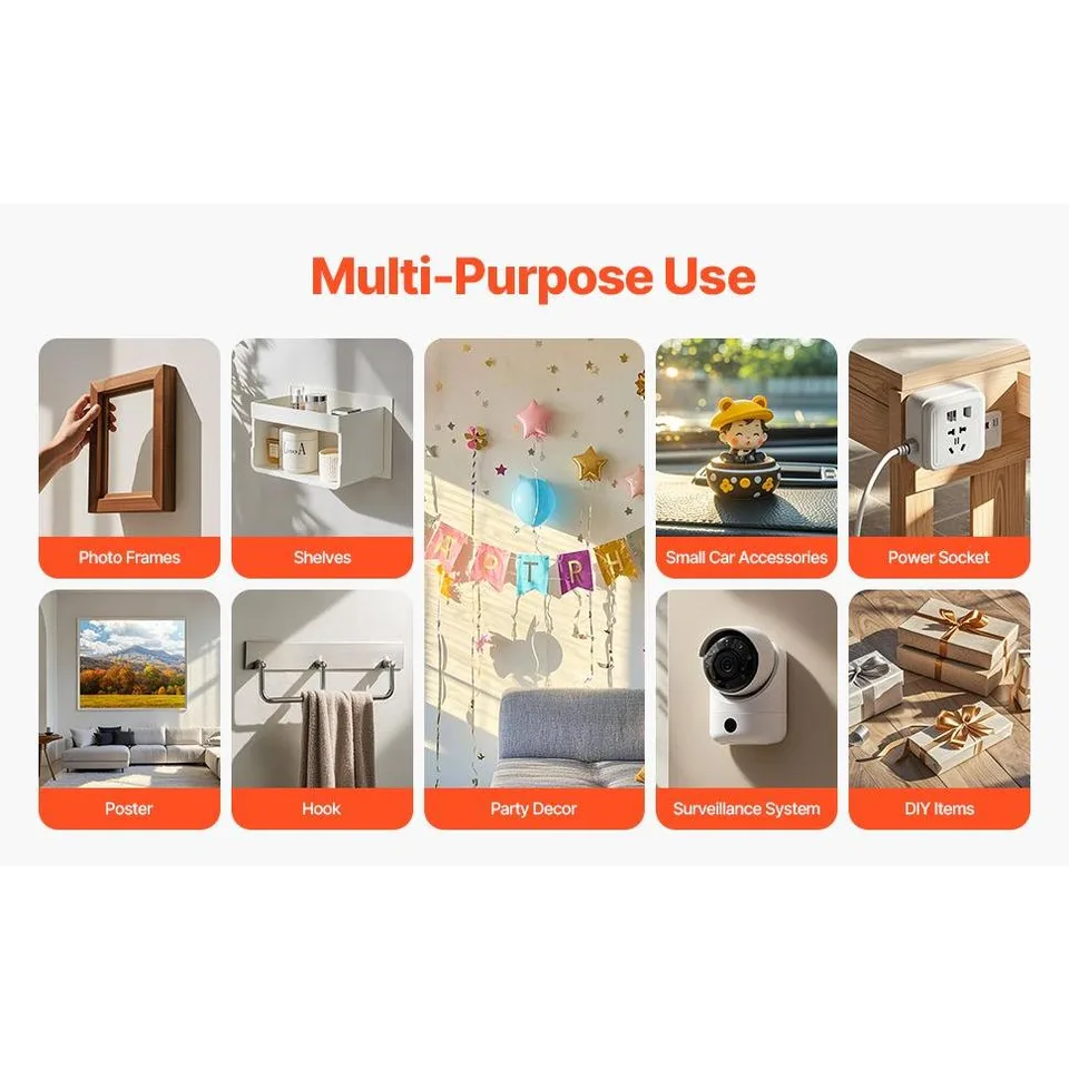 Strong Adhesive, Waterproof, High Temperature Resistant, Long-lasting Double-sided Tape, A Must-have For Home DIY And Office Use. view 4