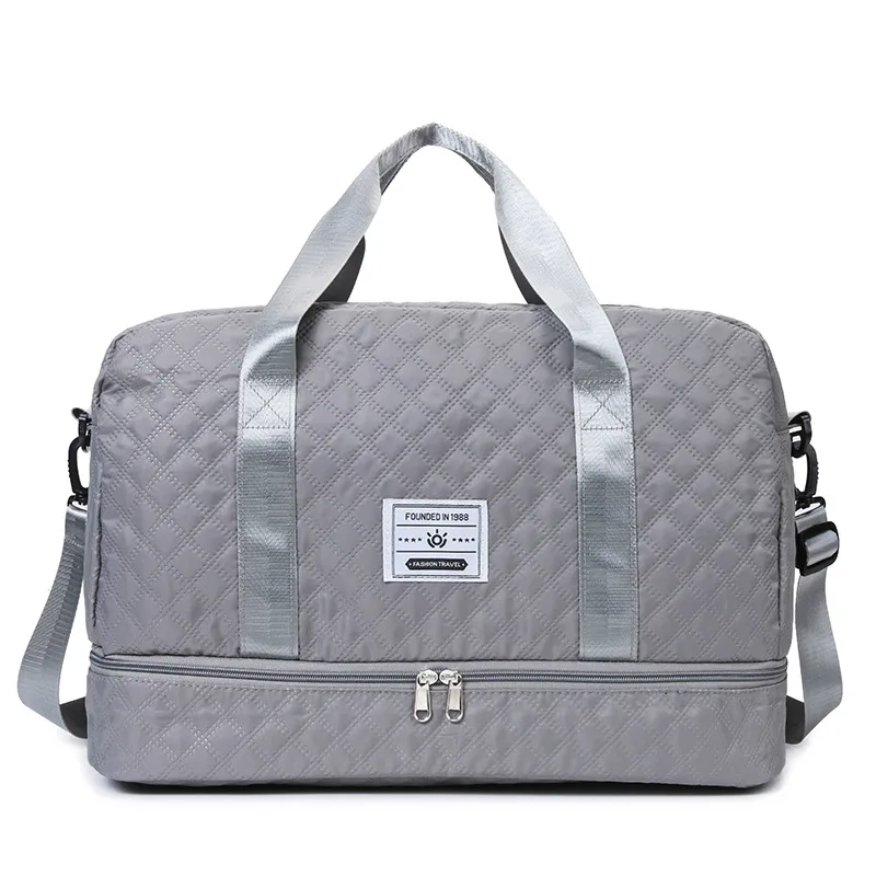 Multi-Functional Crossbody Gym Bag - Dry-Wet Separation, Large Capacity For Travel, Workout & Business Trips - Waterproof Sports Duffle view 3