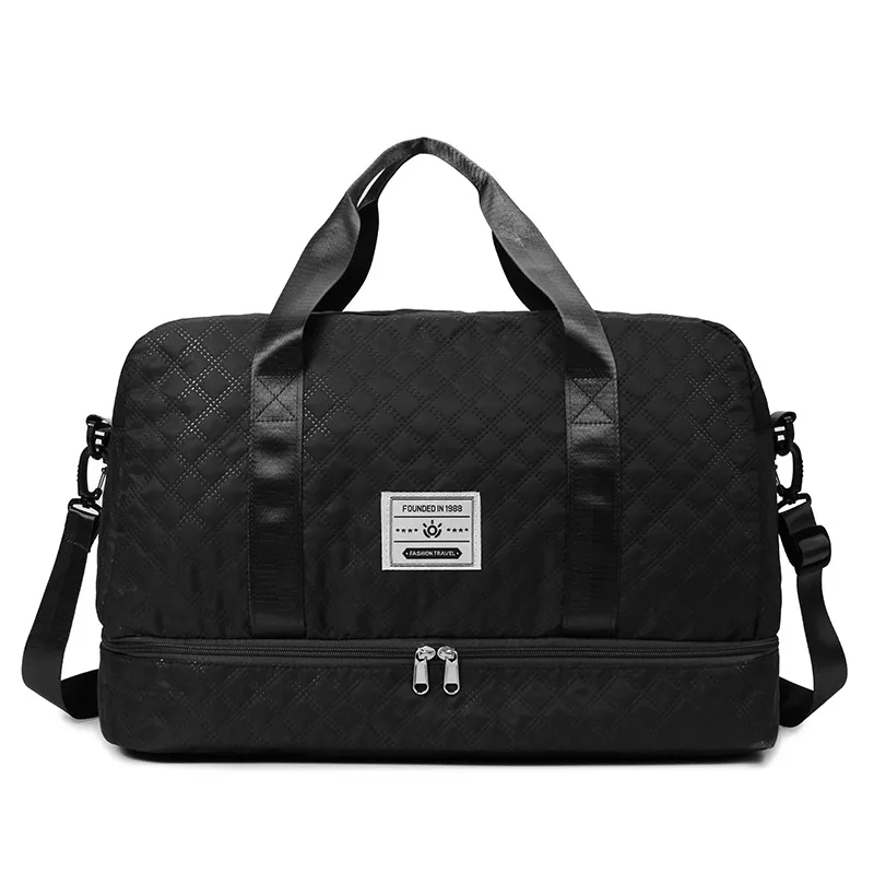 Multi-Functional Crossbody Gym Bag - Dry-Wet Separation, Large Capacity For Travel, Workout & Business Trips - Waterproof Sports Duffle view 15