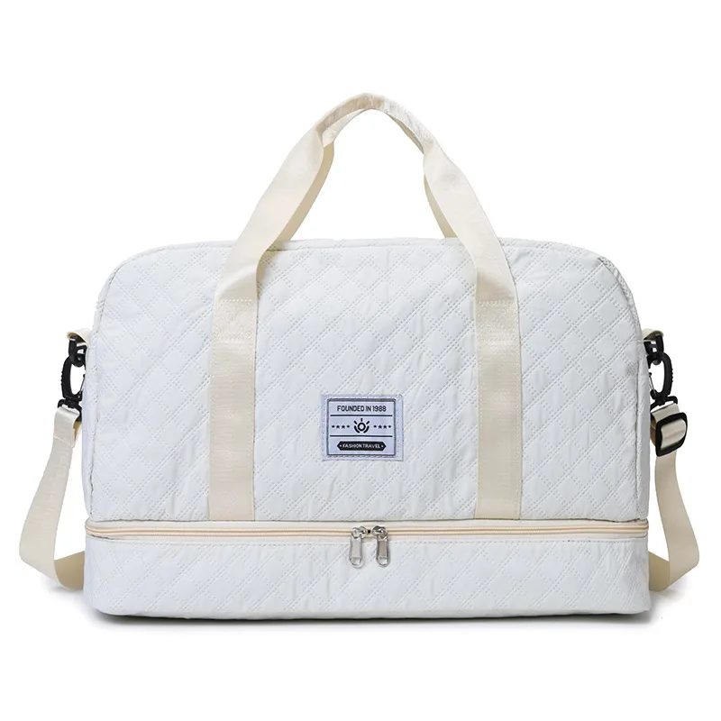 Multi-Functional Crossbody Gym Bag - Dry-Wet Separation, Large Capacity For Travel, Workout & Business Trips - Waterproof Sports Duffle view 12