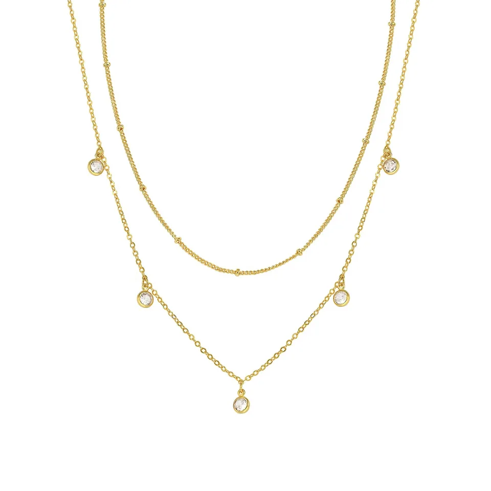 Waterdrop Chain Necklace view 1