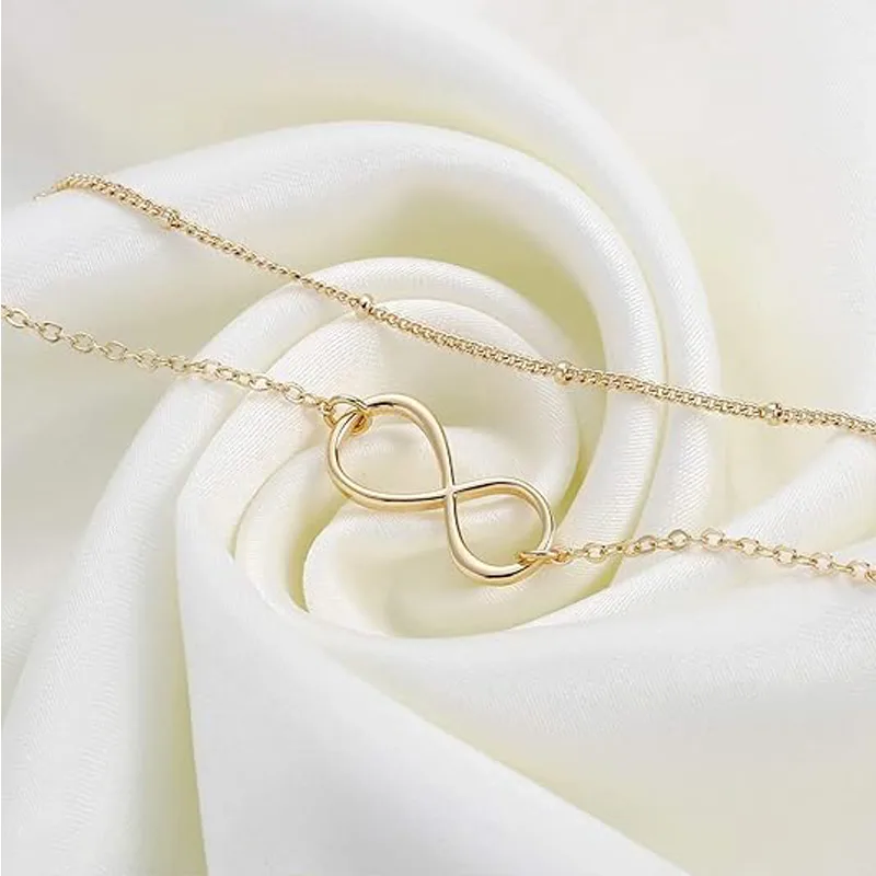 14K Gold Dainty Gold Bracelets view 3