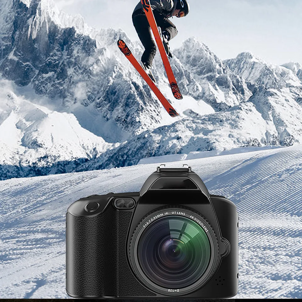 Digital Camera 3 Inch IPS Screen 4K 64MP 16x Digital Zoom Night Vision Wireless Dual Cameras Camcorder With Memory Card 32G view 12