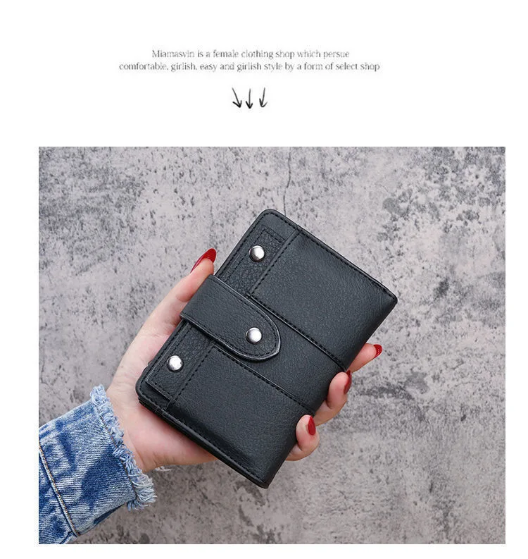 Wallet For Women Leather Slim Womens Wallet Bifold Multi Card Holder Organizer Designer With Removable ID Window view 5