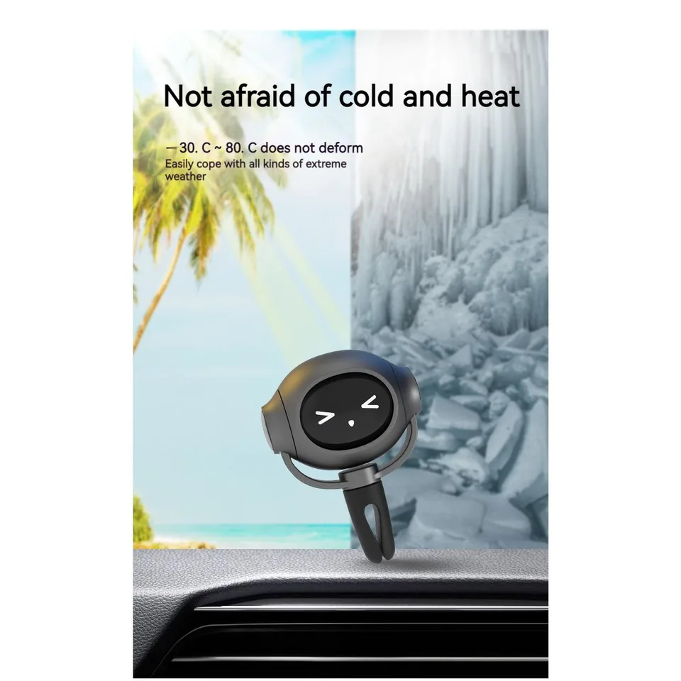 Cartoon Astronaut Air Freshener. Features IncludeExpressive Face, Compact Design That Doesn't Obstruct Vision, Deformation Resistance, And Resistance To Direct Sunlight. Super Cute Appearance. view 2