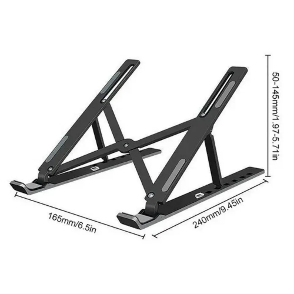 LAPTOP STAND PORTABLE ADJUSTABLE TABLET HOLDER DESK RISER FOR NOTEBOOK BOOK view 4