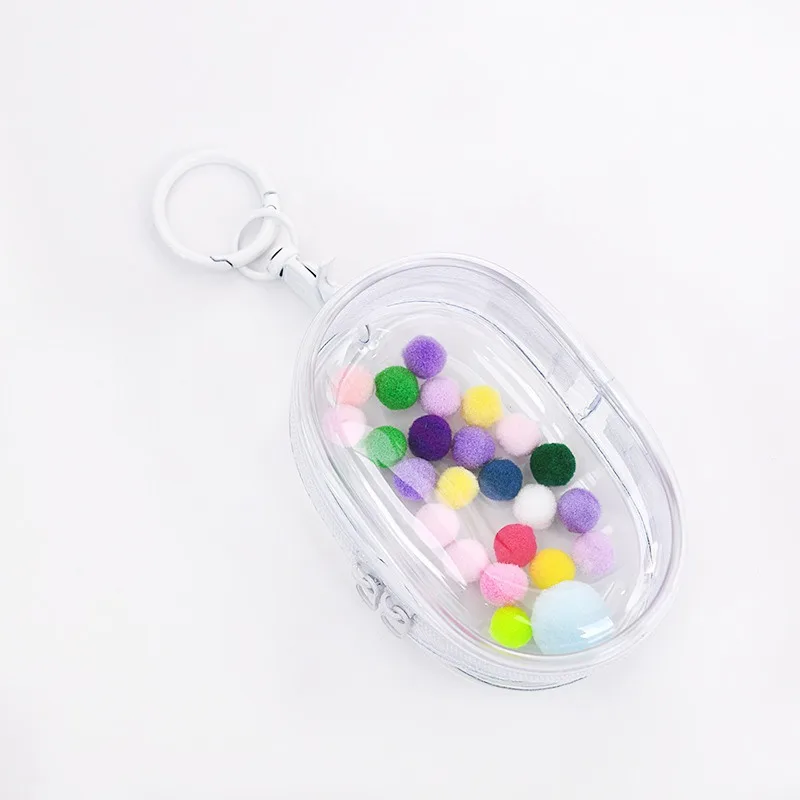 Vue 8 de Doll Backpack,Mini Storage Case,PVC Dustproof Small Doll Bag For Mini Dolls Figures,labubu Doll Bag