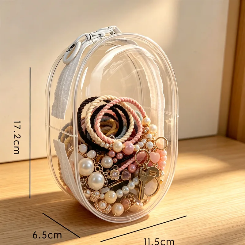 Vue 12 de Doll Backpack,Mini Storage Case,PVC Dustproof Small Doll Bag For Mini Dolls Figures,labubu Doll Bag