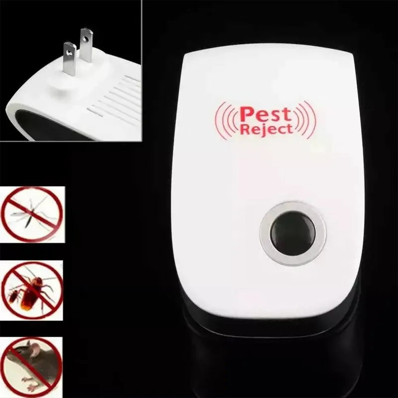 6 Pcs Ultrasonic Pest Repeller, Pest Control Plug In Indoor Pests For Mosquito, Insects,Cockroaches, Rats, Bug, Spider view 11