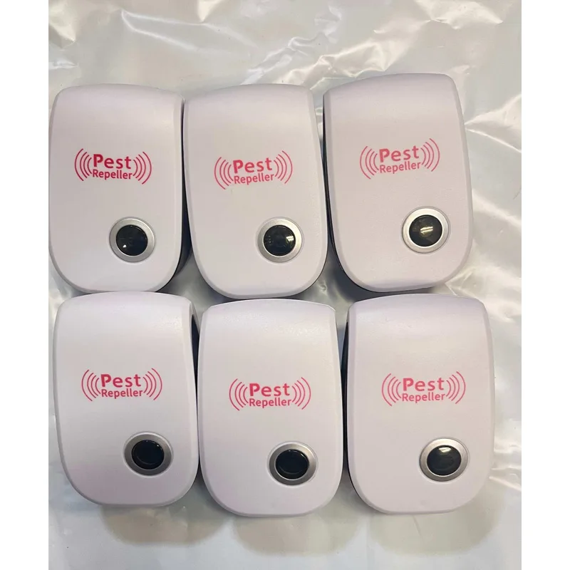 6 Pcs Ultrasonic Pest Repeller, Pest Control Plug In Indoor Pests For Mosquito, Insects,Cockroaches, Rats, Bug, Spider view 10