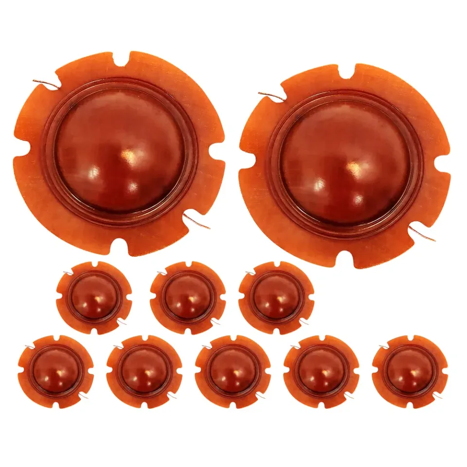 2 Inch Diaphragm Replacement 10 Pcs Phenolic Voice Coil 51mm & Kapton Former Diameter Horn view 4