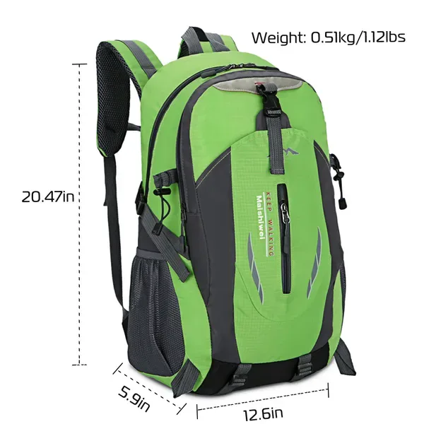 36L Outdoor Backpack Waterproof Daypack Travel Knapsack For Hiking Camping Picnic Travel School Spring Summer view 7
