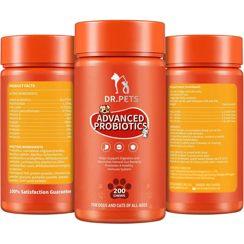 Joint Supplements For Dogs And Cats With Glucosamine, Chondroitin, 10 Vitamins, Hyaluronic Acid And MSM view 4