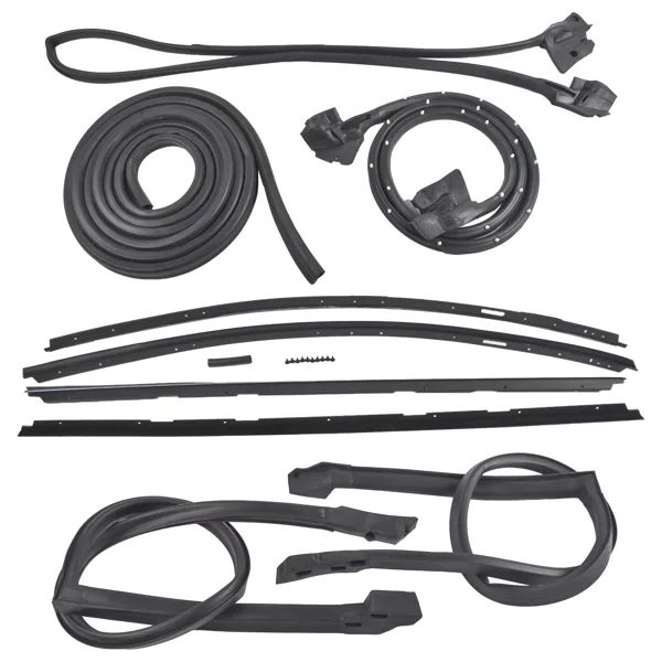 9Pcs Trunk Seal Weatherstripping Kit 128555 Fit For Any Monte Carlo SS 1983-1988 view 3
