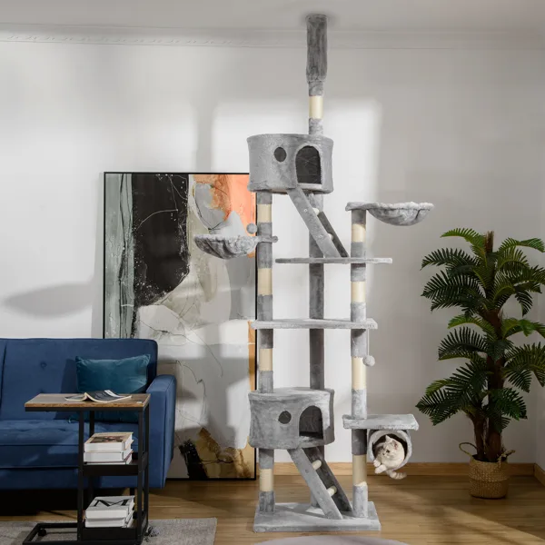 Wooden Cat House Cat Trees Cat Climbing Tower