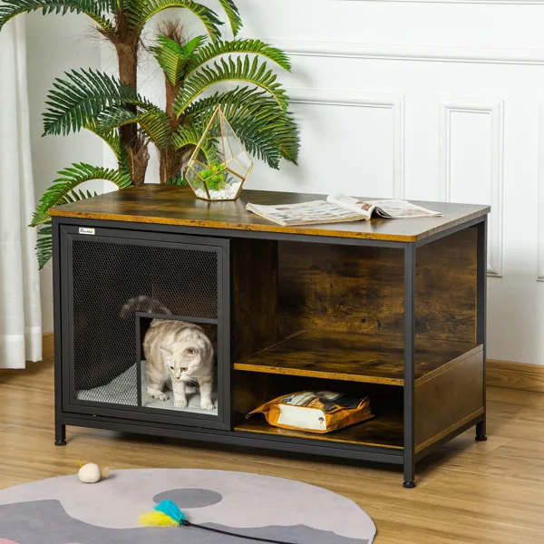 Wooden Cat House