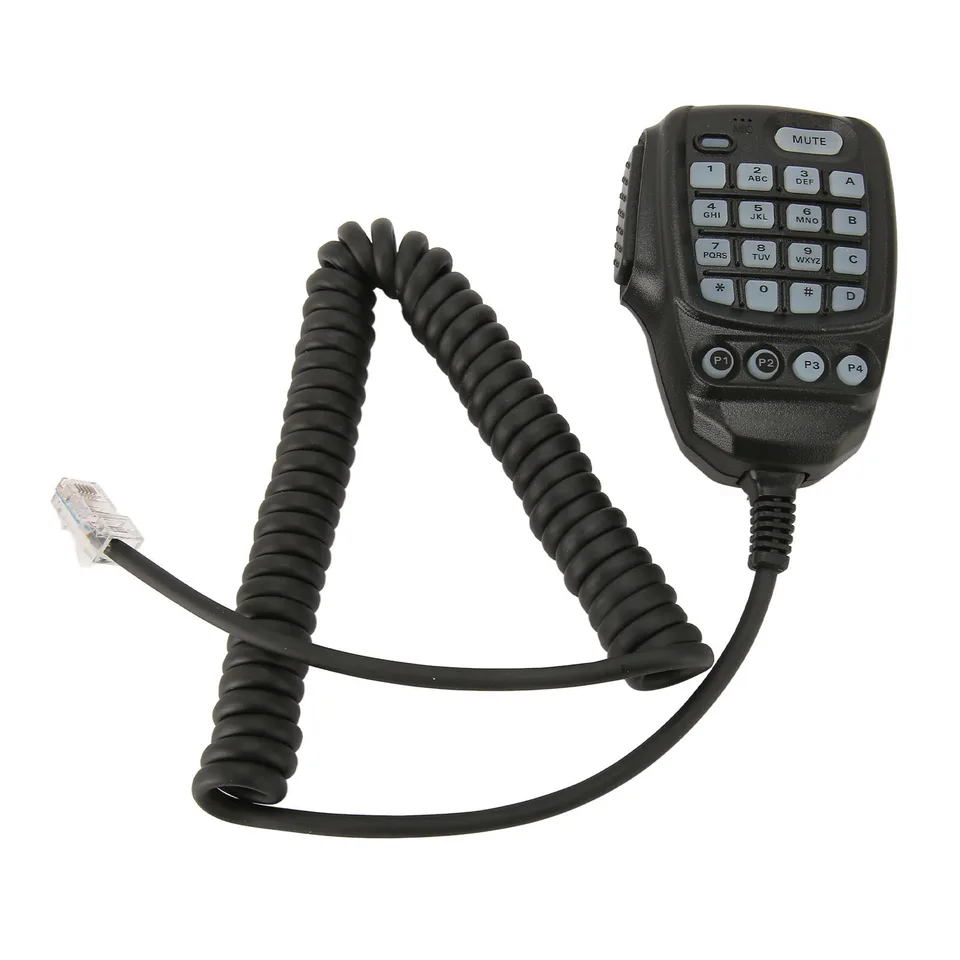 2 Way Radio Handheld Speaker Mic Professional Walkie Talkie Speaker Microphone With Button For YAESU FTM 300DR FT 7900R 8900R view 1