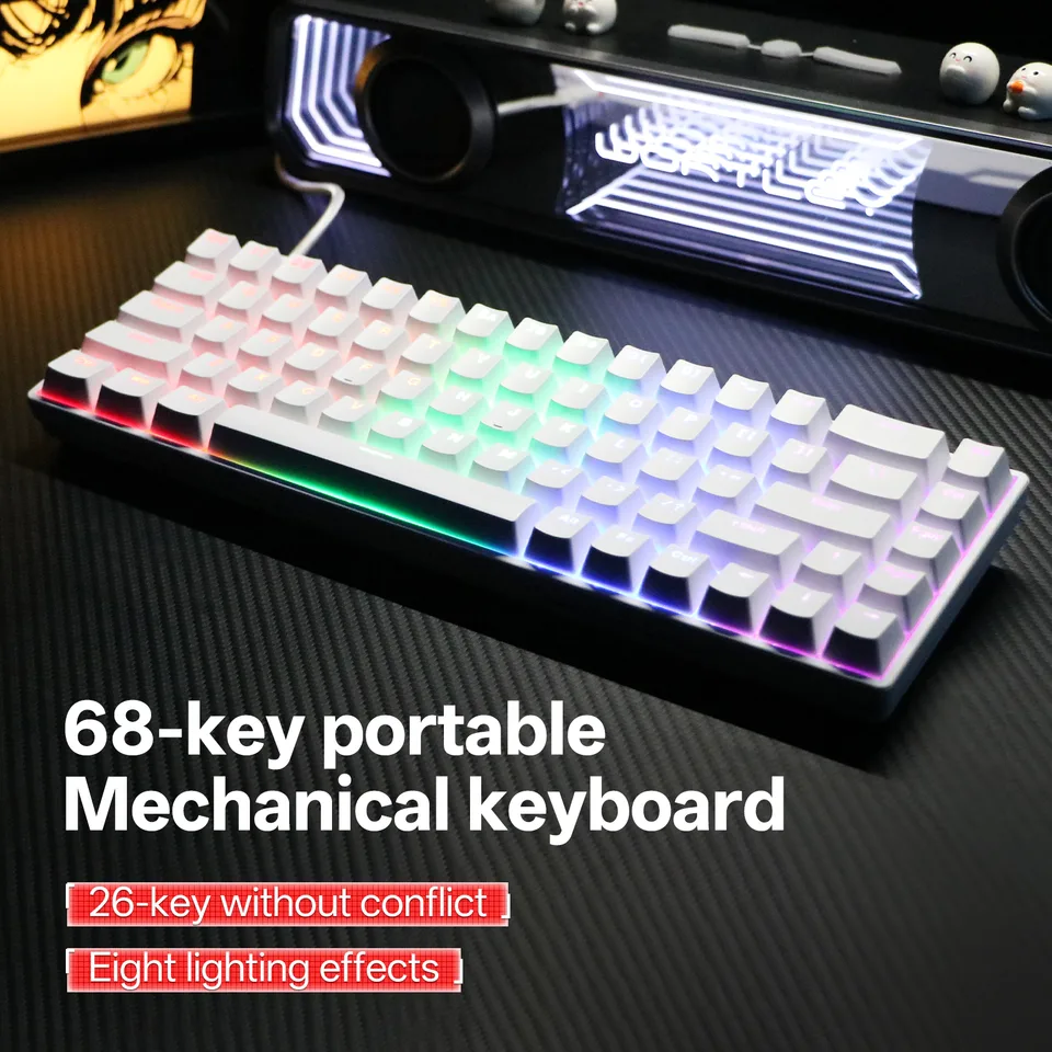 KL61 Single-Mode Mechanical Keyboard view 1
