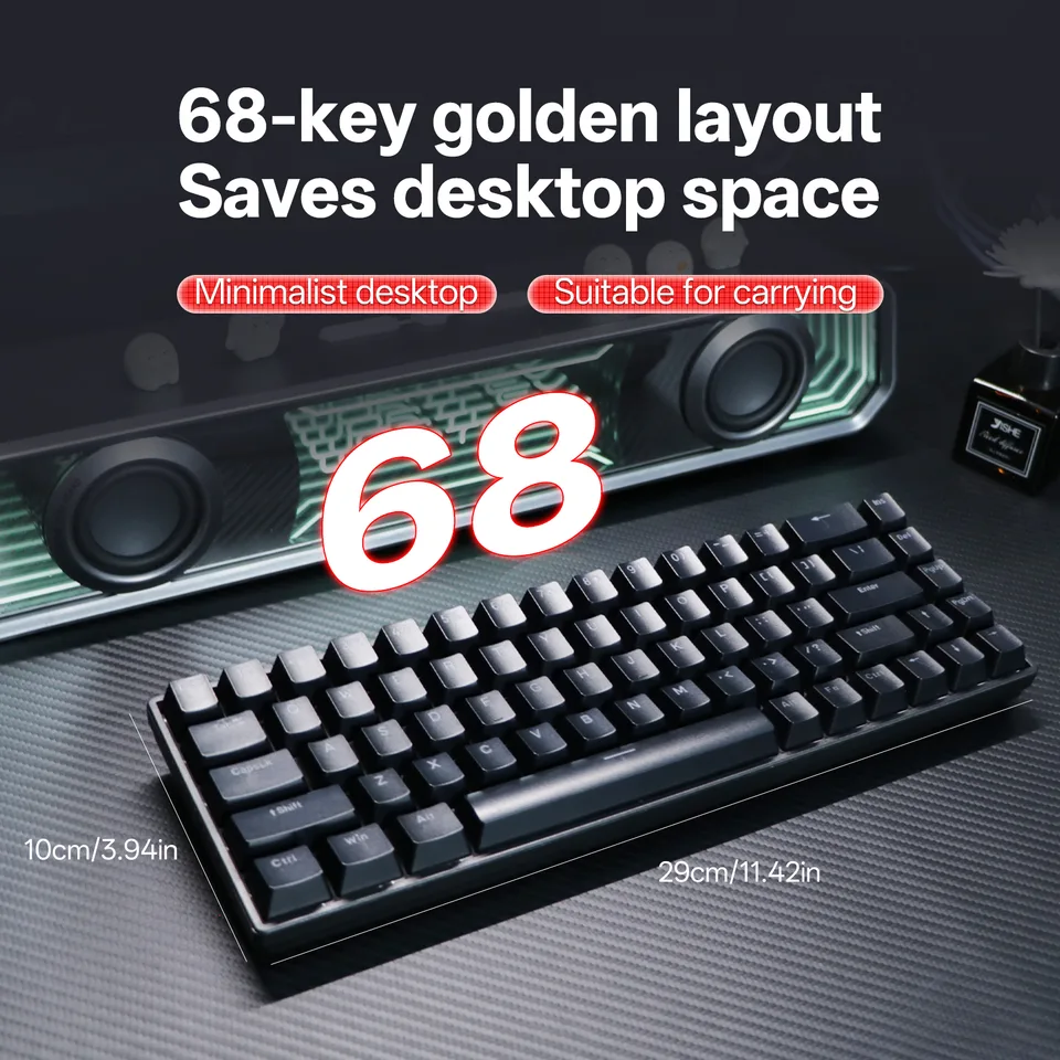 KL61 Single-Mode Mechanical Keyboard view 6