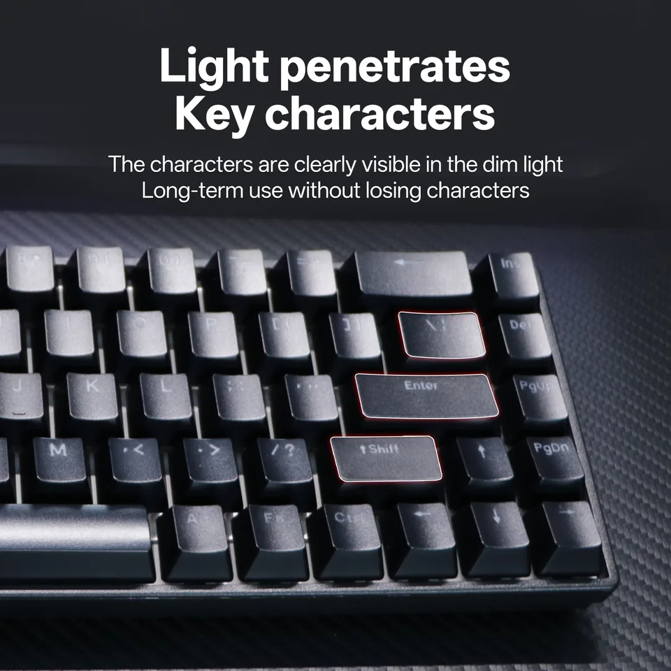 KL61 Single-Mode Mechanical Keyboard view 2