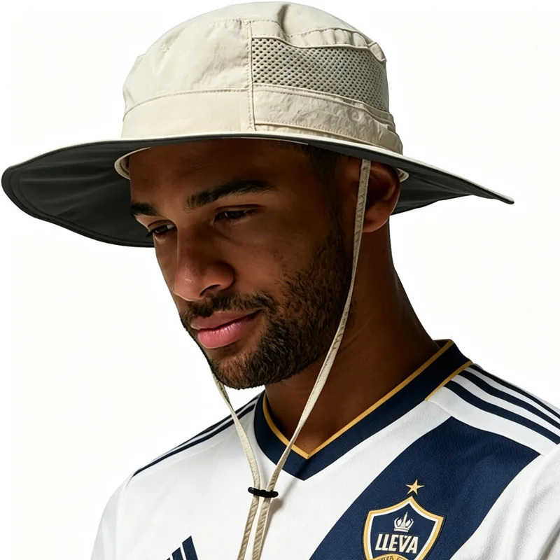 Breathable Wide Brim Sun Hat For Men & Women ,UV Protection Bucket Hat For World Cup, Stadium Games, And Outdoor Sports view 3