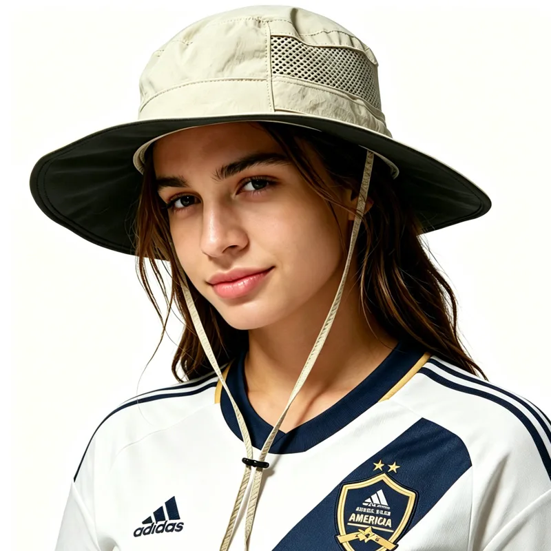 Breathable Wide Brim Sun Hat For Men & Women ,UV Protection Bucket Hat For World Cup, Stadium Games, And Outdoor Sports view 4