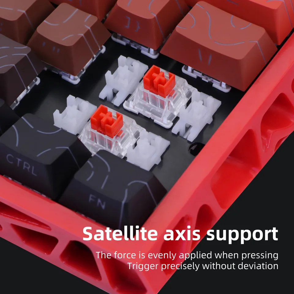 NJ61 Hollow Single-Mode Mechanical Keyboard view 20