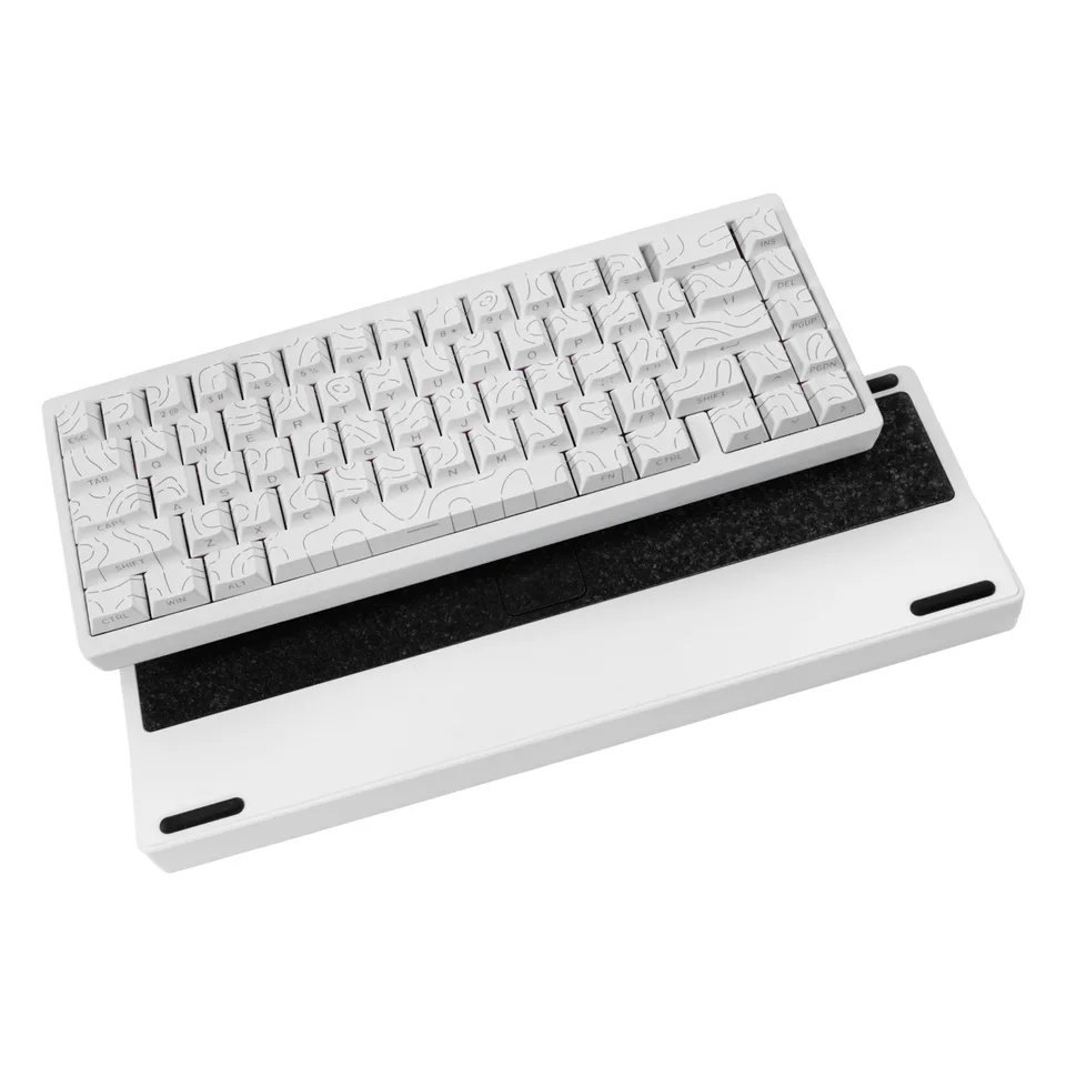 Aluminum Block 65-Key Tri-Mode Mechanical Keyboard view 4