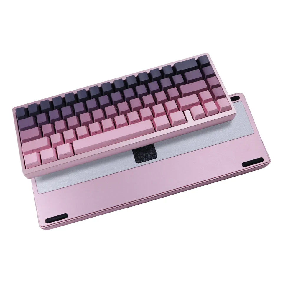 Aluminum Block 65-Key Tri-Mode Mechanical Keyboard view 2