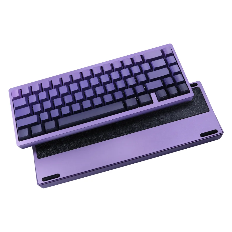 Aluminum Block 65-Key Tri-Mode Mechanical Keyboard view 1