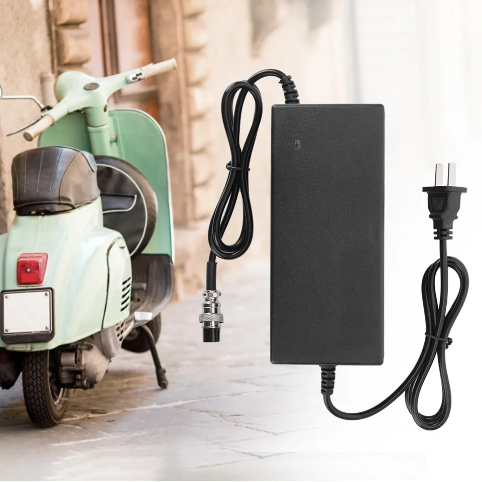 3A Plastic Portable Universal Battery Charger For 60V Electric Scooter Bike view 4