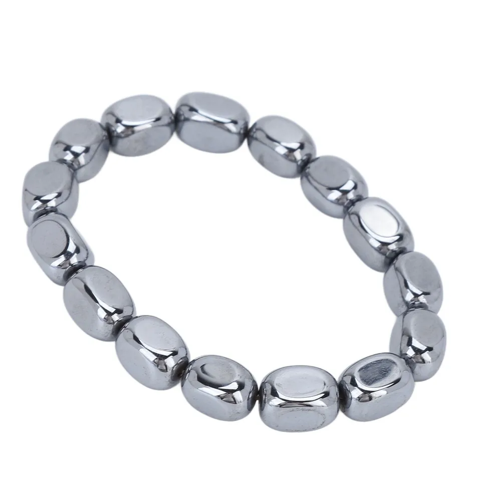 Ansicht 5 von Terahertz Bracelet Energy Stone Loose Elastic Natural Beads Terahertz Bracelet For Women Men