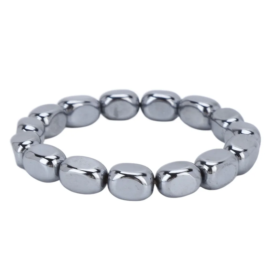 Ansicht 4 von Terahertz Bracelet Energy Stone Loose Elastic Natural Beads Terahertz Bracelet For Women Men