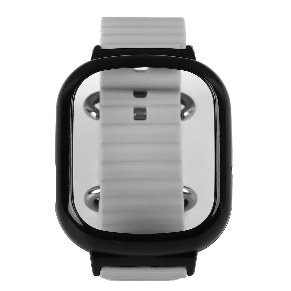 Watch Silicone Strap With Built In PC Case Fashionable Adjustable Wristband For Honor 4 Gray view 5