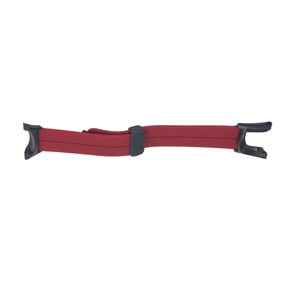 Magnetic Watch Band For Suunto Ambit 1 2 2S 2R 3 Sport 3 Peak Adjustable Waterproof Folding Clasp Magnetic Clasp Loop Strap Wine Red view 1