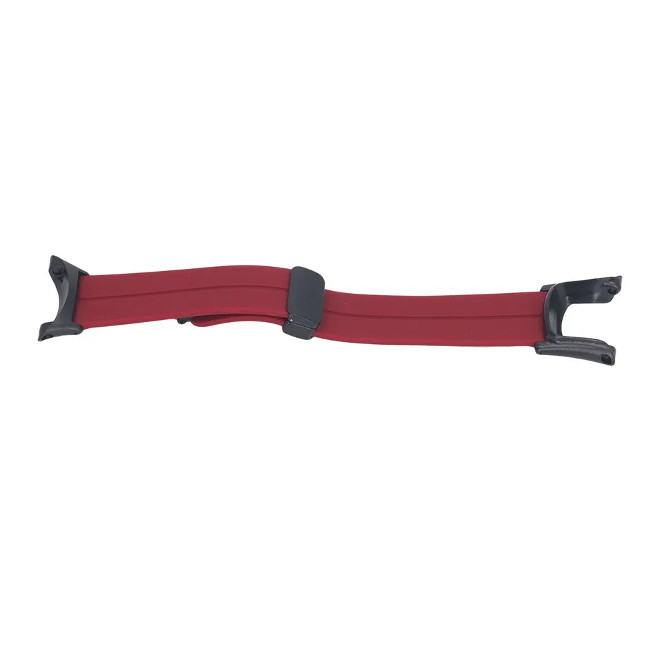 Magnetic Watch Band For Suunto Ambit 1 2 2S 2R 3 Sport 3 Peak Adjustable Waterproof Folding Clasp Magnetic Clasp Loop Strap Wine Red view 3