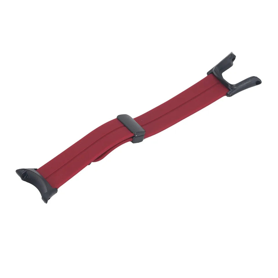 Magnetic Watch Band For Suunto Ambit 1 2 2S 2R 3 Sport 3 Peak Adjustable Waterproof Folding Clasp Magnetic Clasp Loop Strap Wine Red view 2