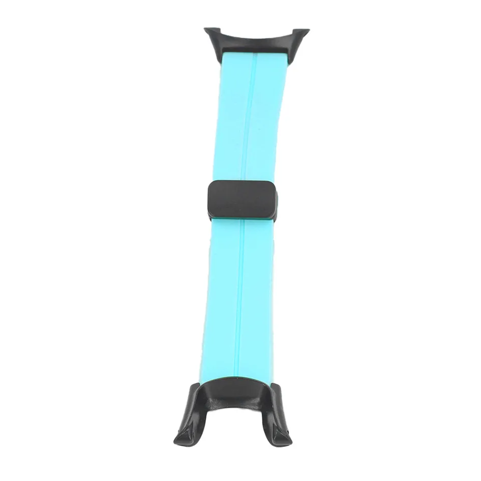 Ansicht 5 von Silicone Watch Strap Waterproof Magnetic Folding Buckle Replacement Watchband For Suunto Ambit 1 2 2S 2R 3 Sport 3 Peak Mint Green