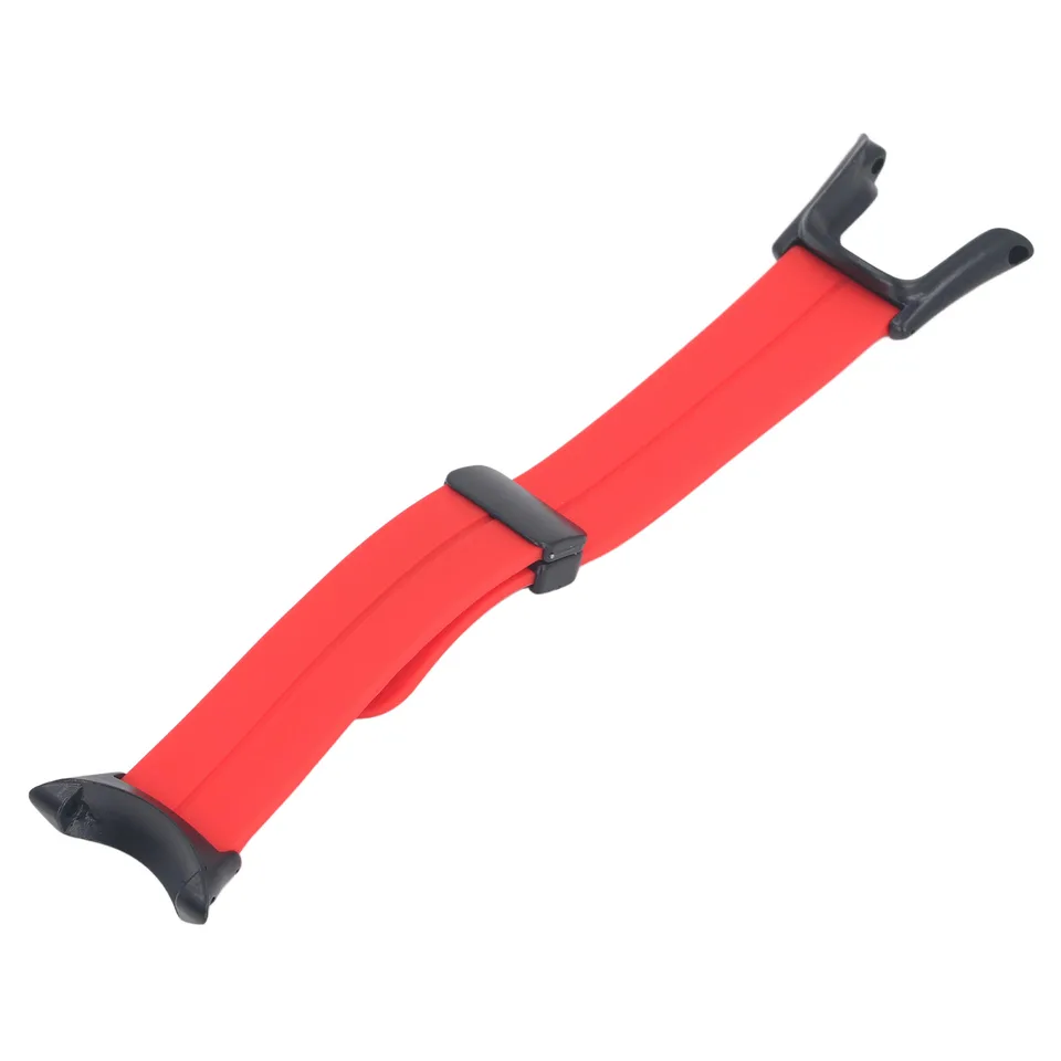 Vue 4 de Magnetic Silicone Watchband For Suunto Ambit 1 2 2S 2R 3 Sport 3 Peak Folding Clasp Adjustable Magnetic Closure Watch Strap Red
