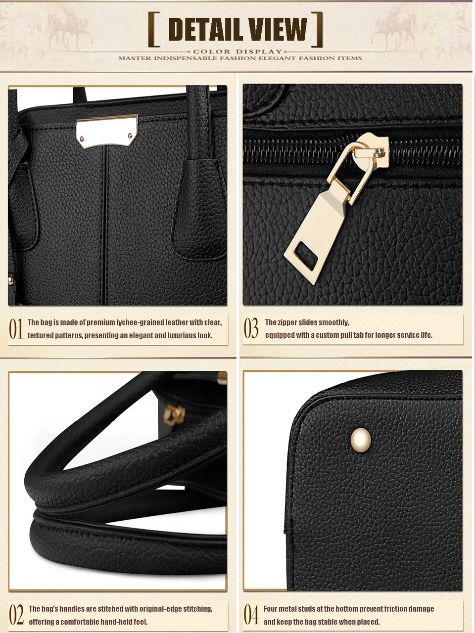 Women's Large Capacity Tote Bag, Casual Daily Handbag, Shoulder Bag, Versatile Crossbody Purse For Everyday Use view 10