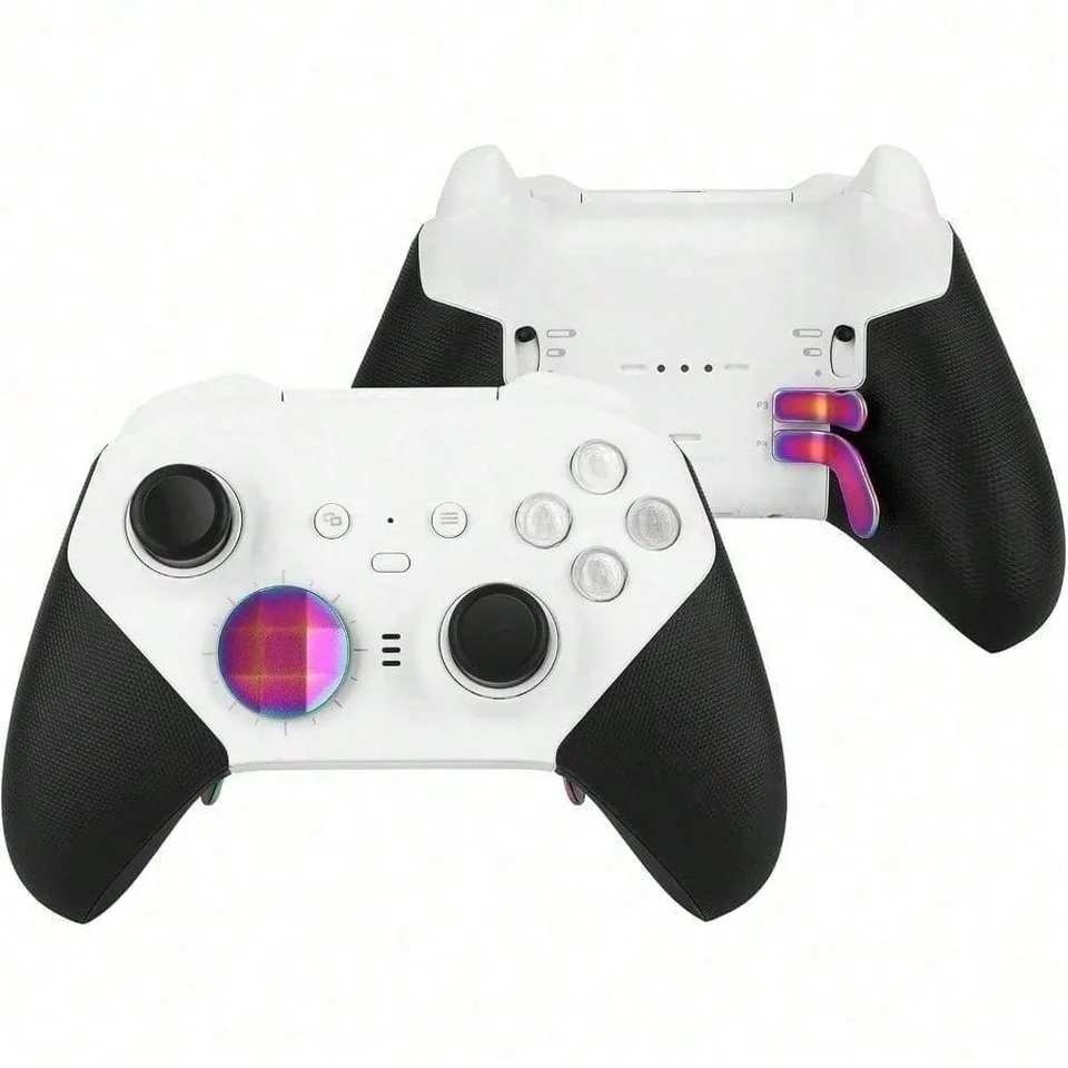 Elite 13 In 1 Metal Thumb Sticks Series, 2 Controller Accessory Sets, Gaming Accessory Replacement With Metal Mod 6 Swap Joysticks, 4 view 12