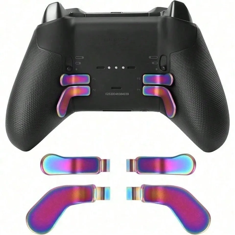 Elite 13 In 1 Metal Thumb Sticks Series, 2 Controller Accessory Sets, Gaming Accessory Replacement With Metal Mod 6 Swap Joysticks, 4 view 11
