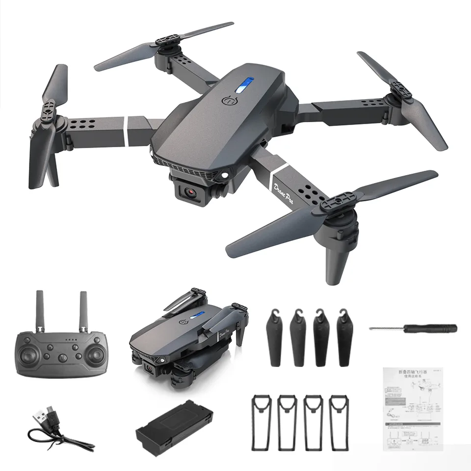 E88 Pro Dual Camera Dual Electric Drone view 5