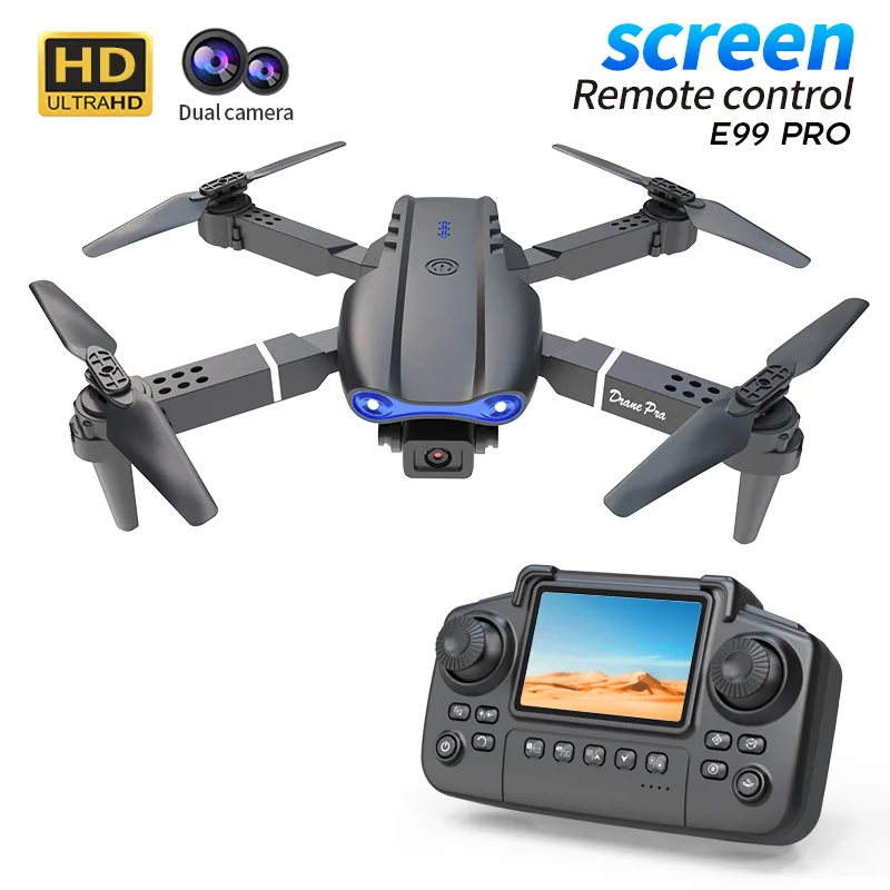 E99 Pro Screen Control Dual Electric Drone view 5